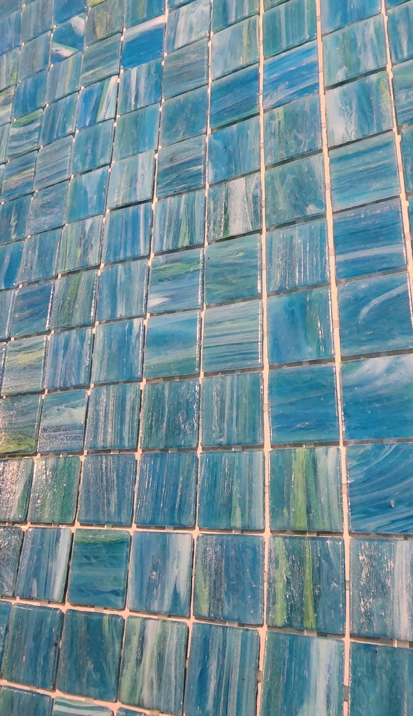 Trend Australian Made 2cm x 2cm full sheet 4mm thickness Glue Backing, Just leave it on! AQUA BLUE