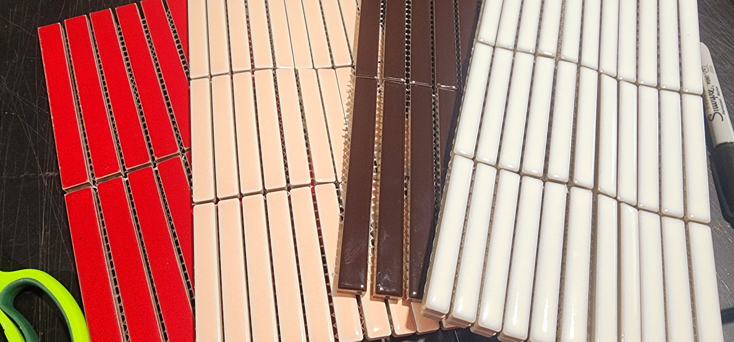 RED KIT KAT PORCELAIN TILES