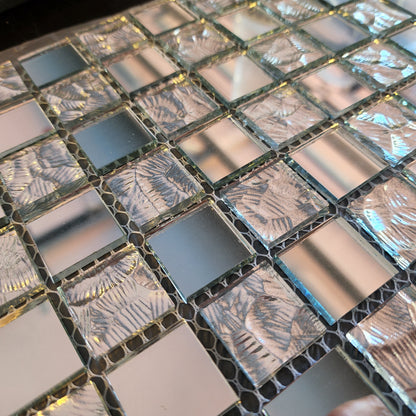 SILVER SILVER SILVER BLING AND MIRROR