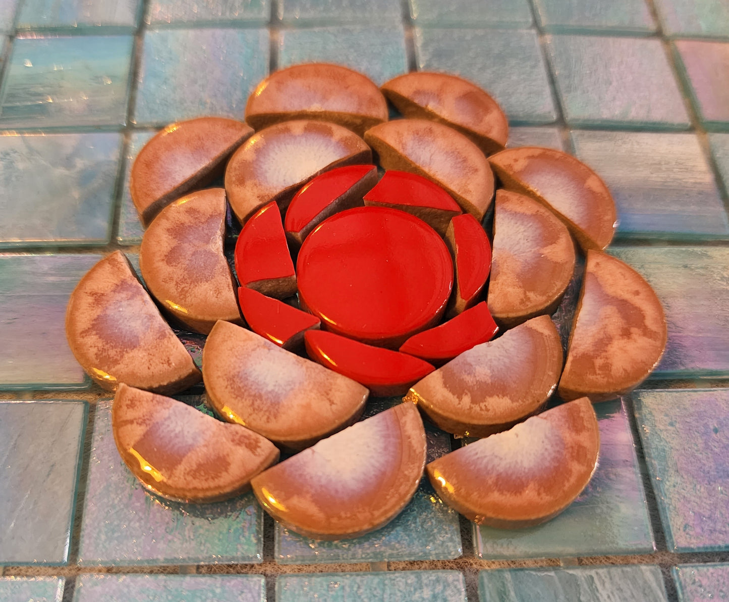 Hard Wearing Penny Rounds PEACHY PINK 120 Rounds