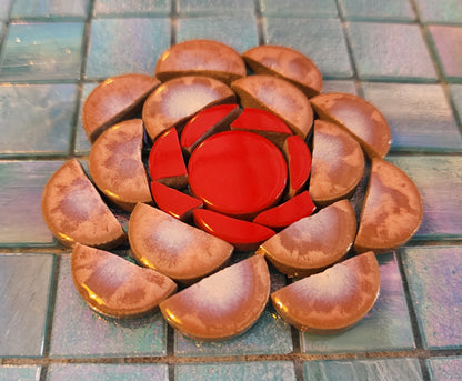 Hard Wearing Penny Rounds PEACHY PINK 120 Rounds