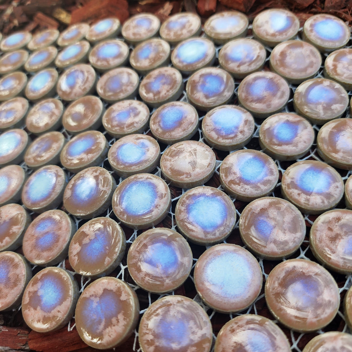 Hard Wearing Penny Rounds PEACHY PINK 120 Rounds