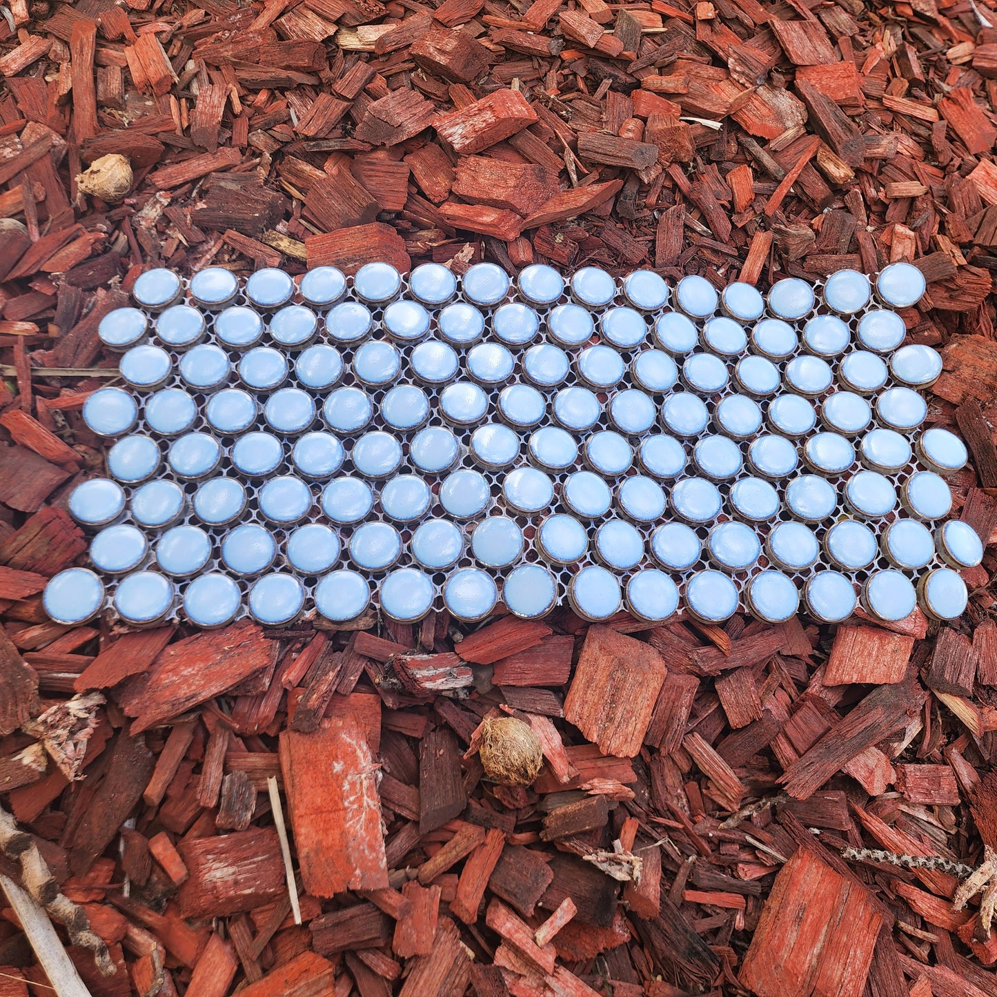 Hard Wearing Penny Rounds LIGHT BLUE 120 Rounds