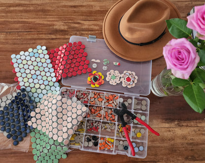 Hard wearing Penny Rounds Dark Blue 120 rounds