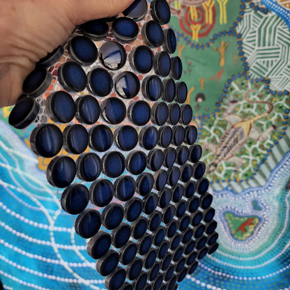 Hard wearing Penny Rounds Dark Blue 120 rounds