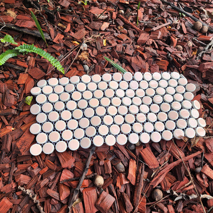 Hard wearing Penny Rounds Blossum Pink 120 rounds per sheet