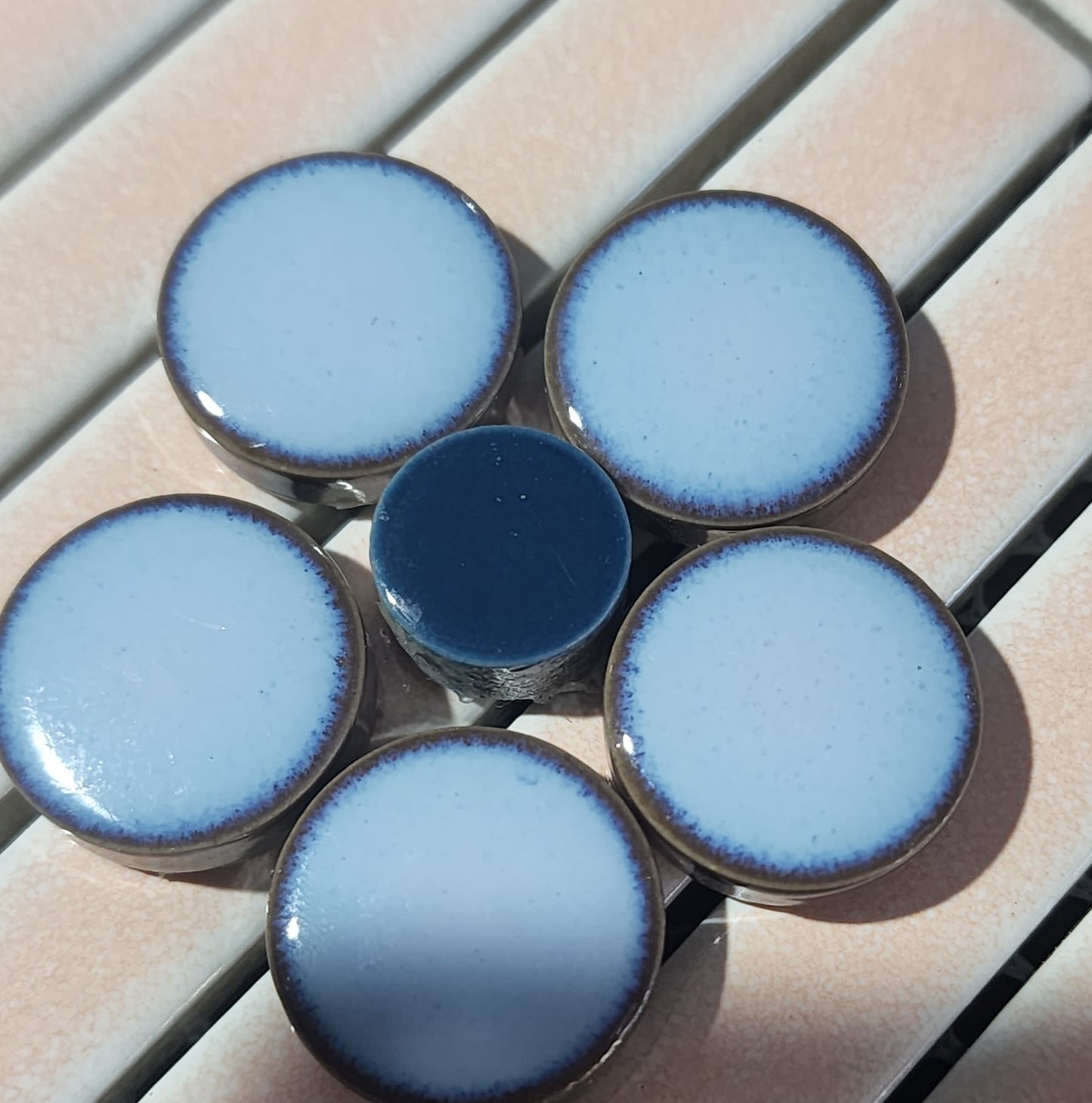 Kit Kat Tiles Hard Wearing Porcelain PINK