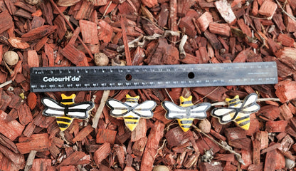 Bees - Hand Made By Myles at Monte Lupo for ALL WEATHER Set of 4