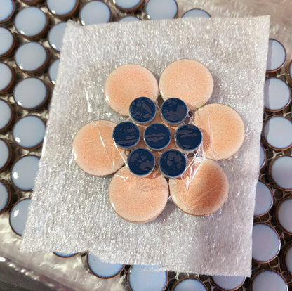 Blue Baby Penny Porcelain Hard Wearing and very practical to use 264 ROUNDS