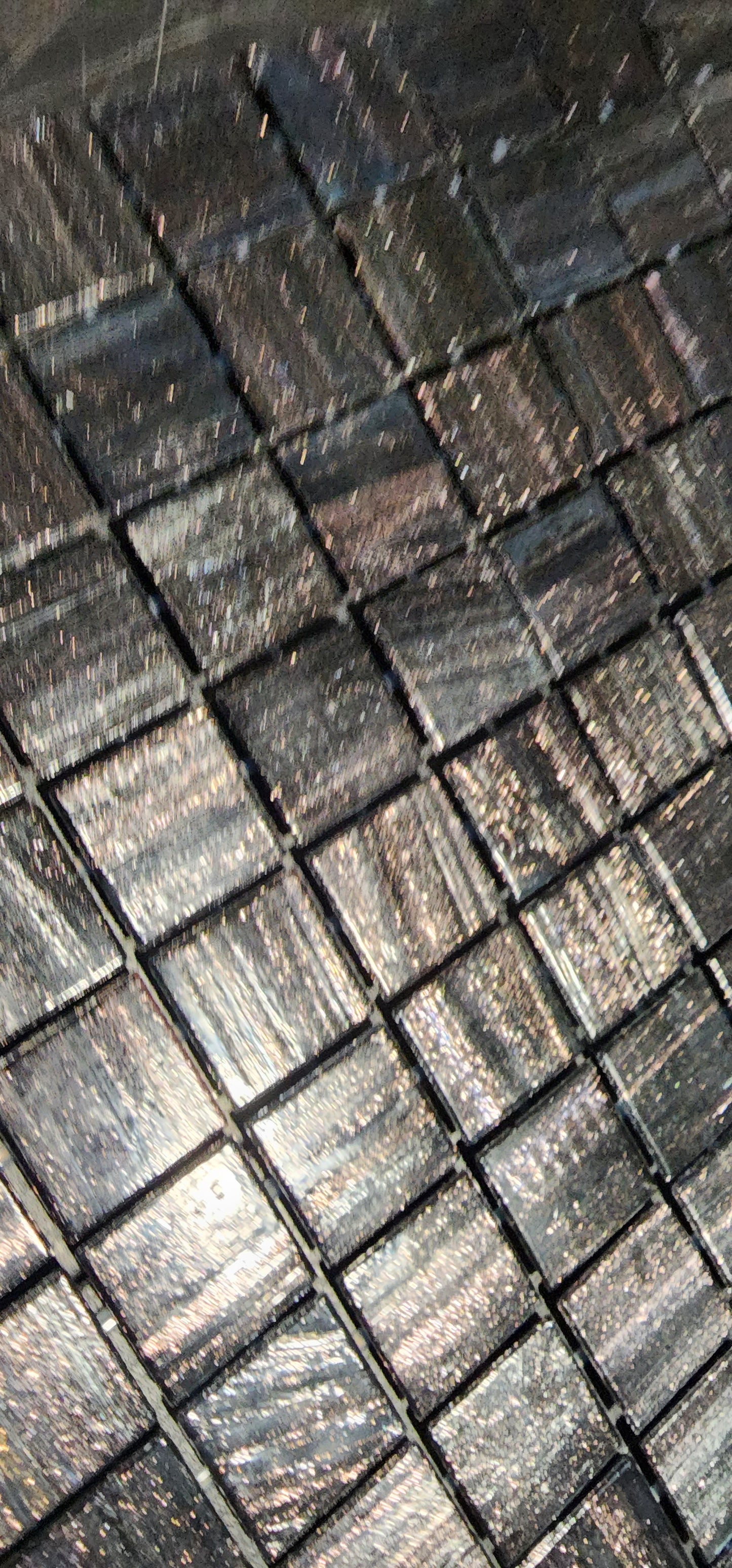 SHIMMER BLACK Trend Australian Made 2cm x 2cm full sheet 4mm thickness Glue Backing