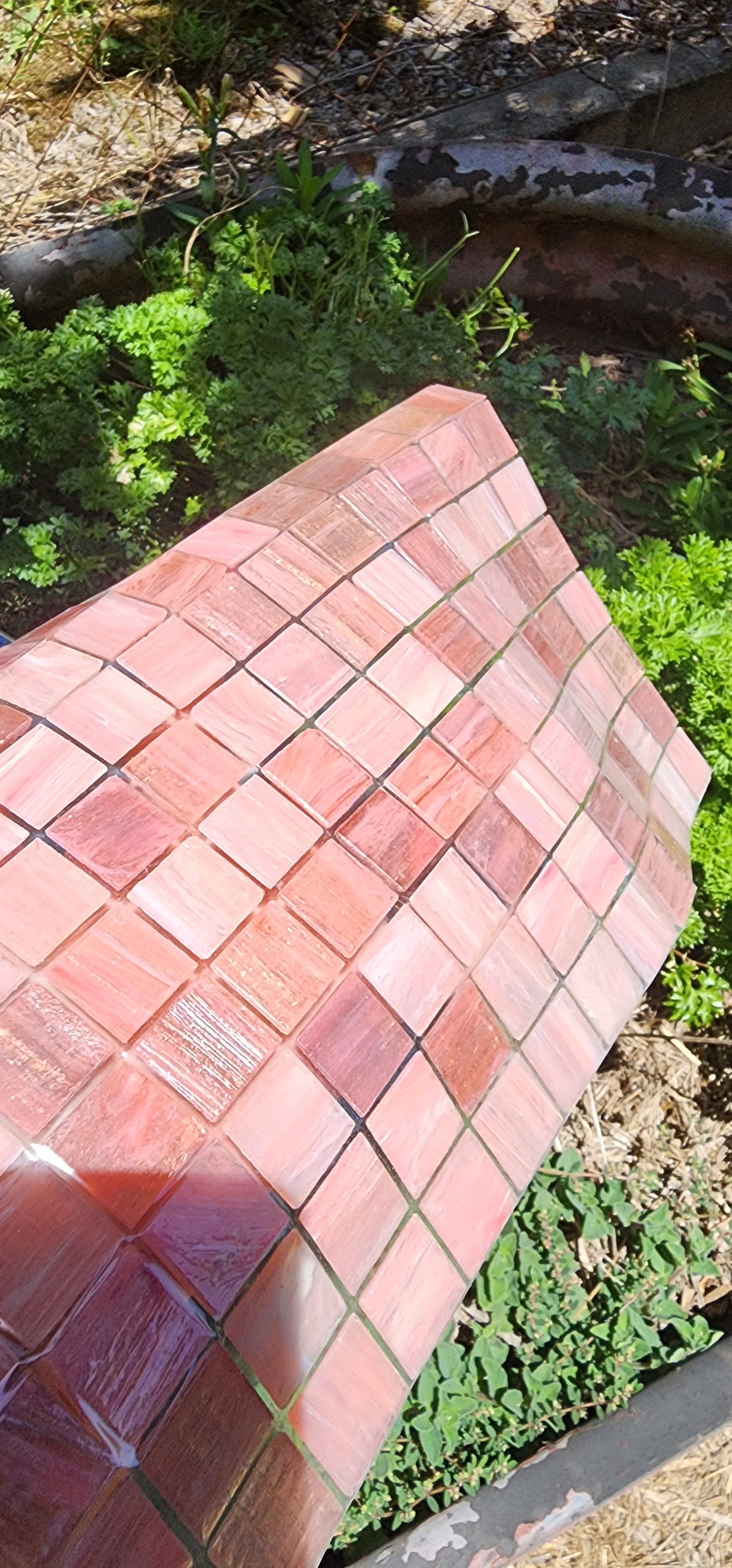 PINK MIX Trend Australian Made 2cm x 2cm full sheet 4mm thickness On Film