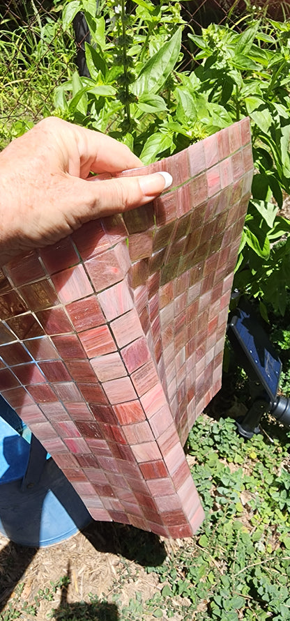 PINK MIX Trend Australian Made 2cm x 2cm full sheet 4mm thickness On Film