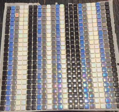 Beautiful sheets of gorgeous glass CLEARANCE 10mm x 10mm $5 sale
