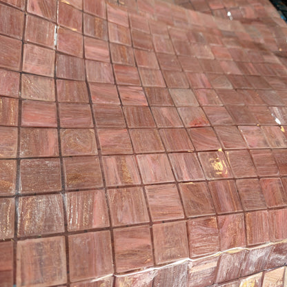 Trend Quality 2cm x 2cm CHAMPAGNE PINK WITH GOLD Myles Friday Pick