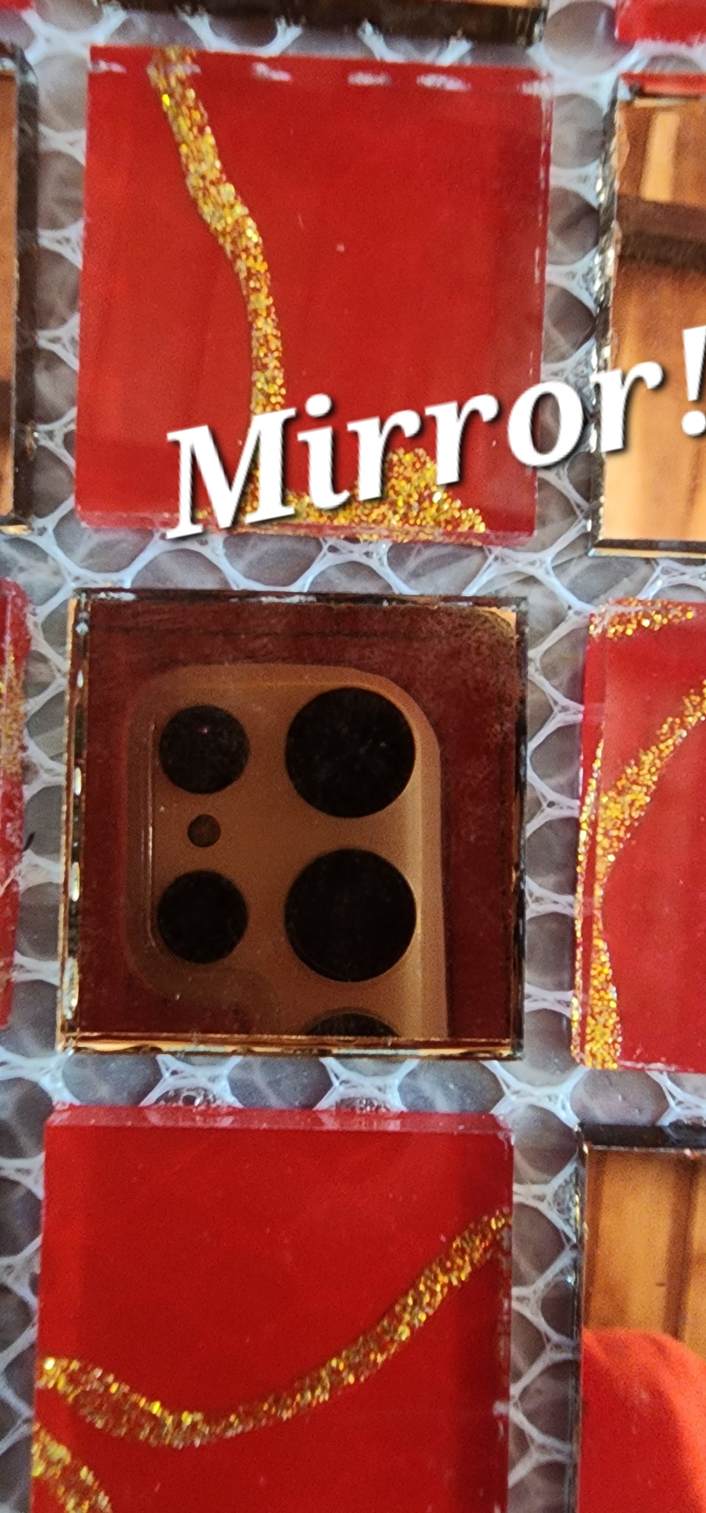 RARE RARE RARE Mirror, Red, Gold Full Sheets