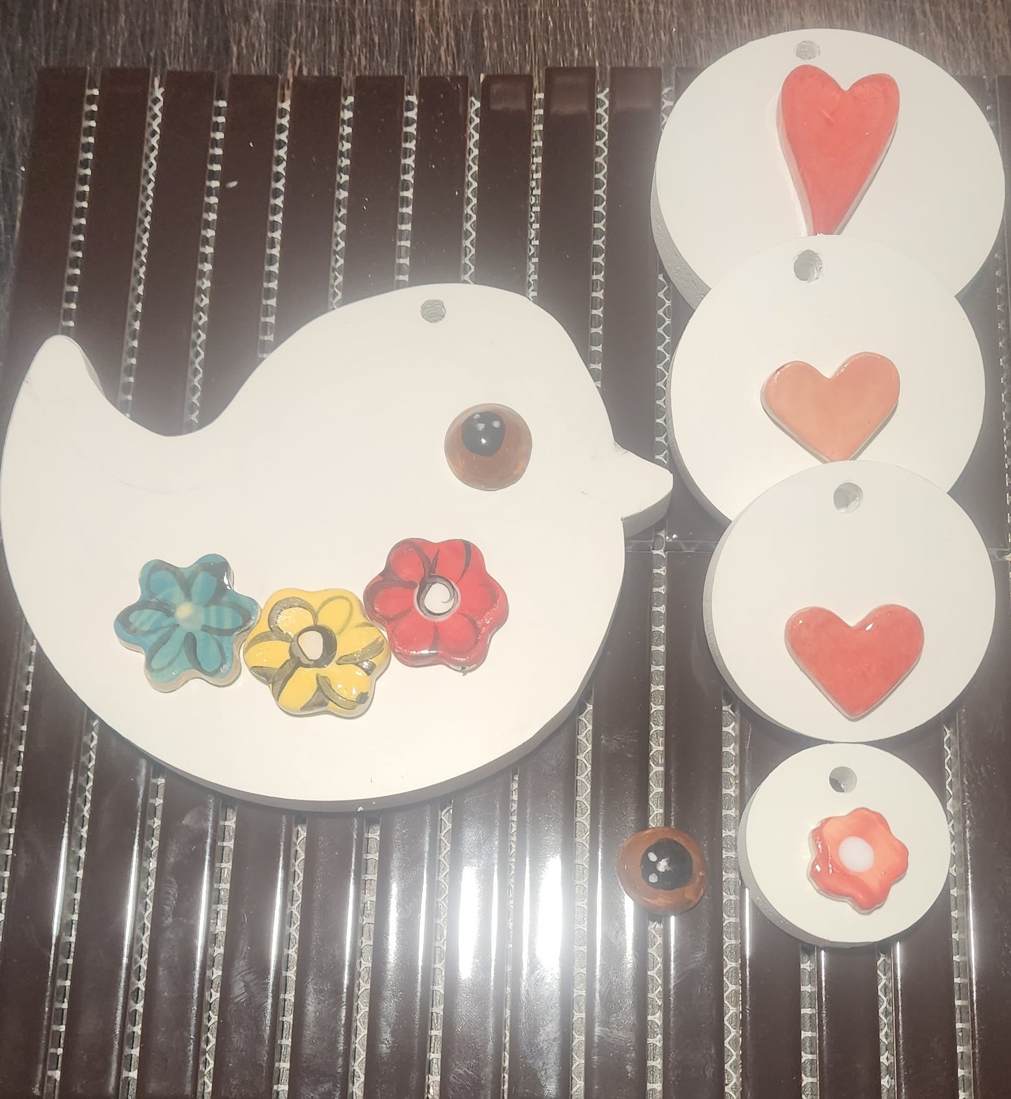 VALENTINE'S DAY MYLES MOSAIC MATES $40.00 TOTAL INCLUDES POSTAGE! Ripper Rita BARGAIN MATE!!!!