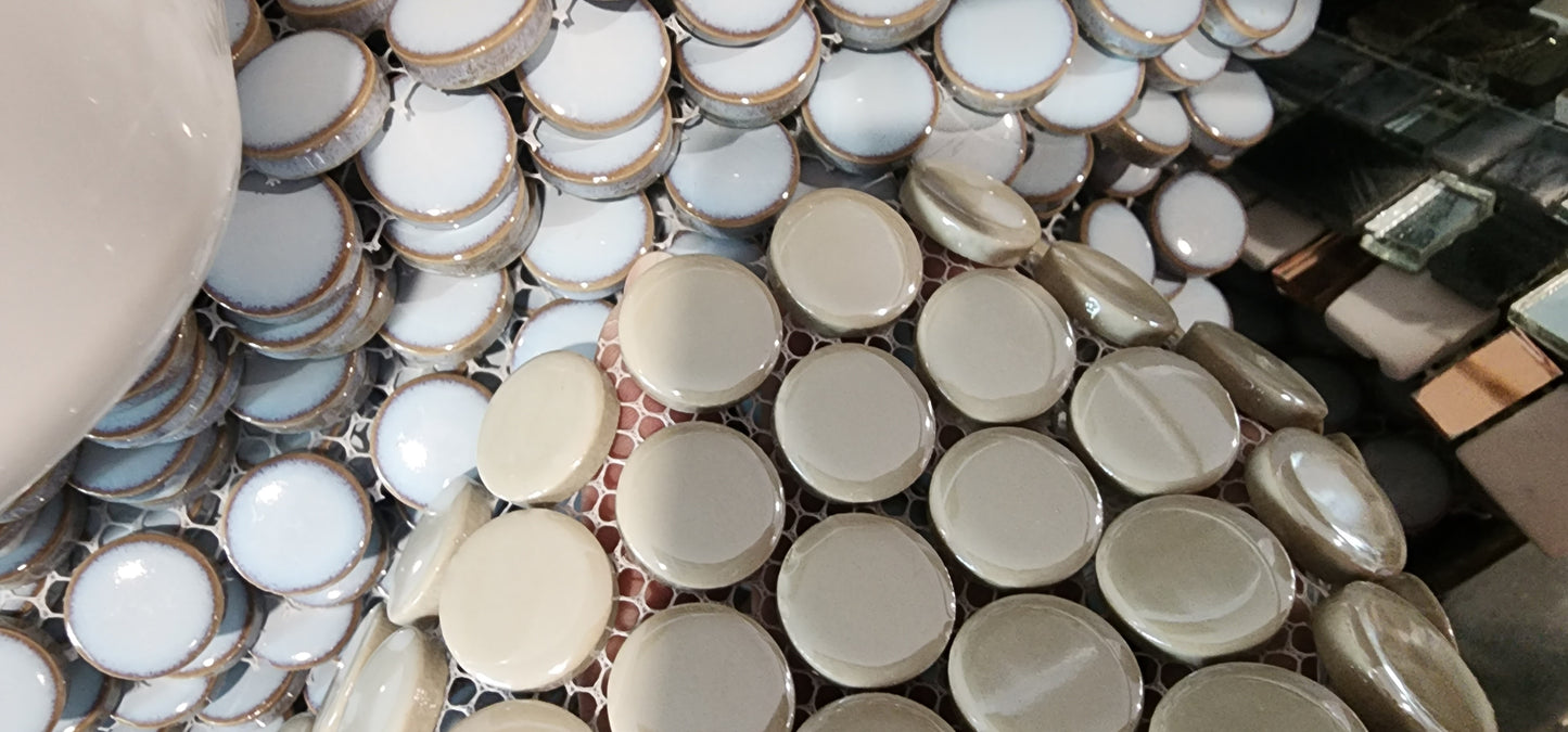 Dreamy Creamy HIGH SUPER GLOSS Penny rounds