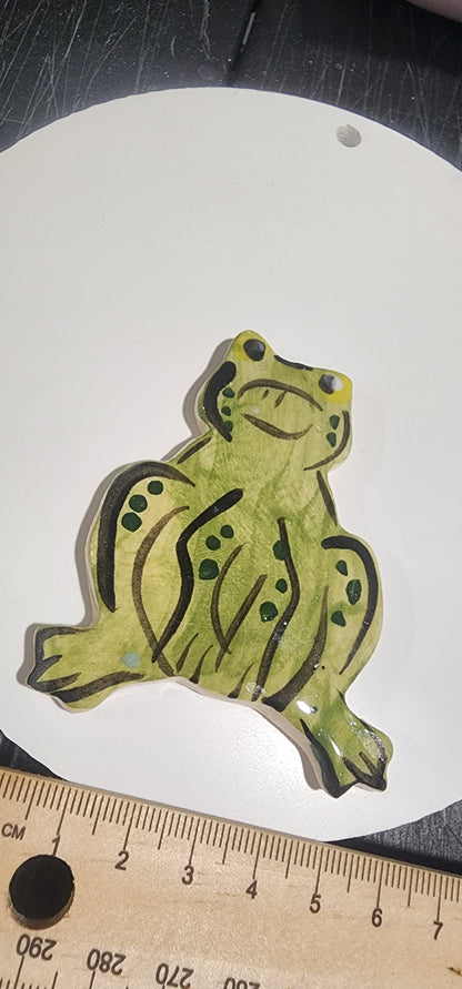 Myles Mosaic Mates - 4 x Celuka Rounds to hang or Garden Pops - 4 Hand Made Ceramics