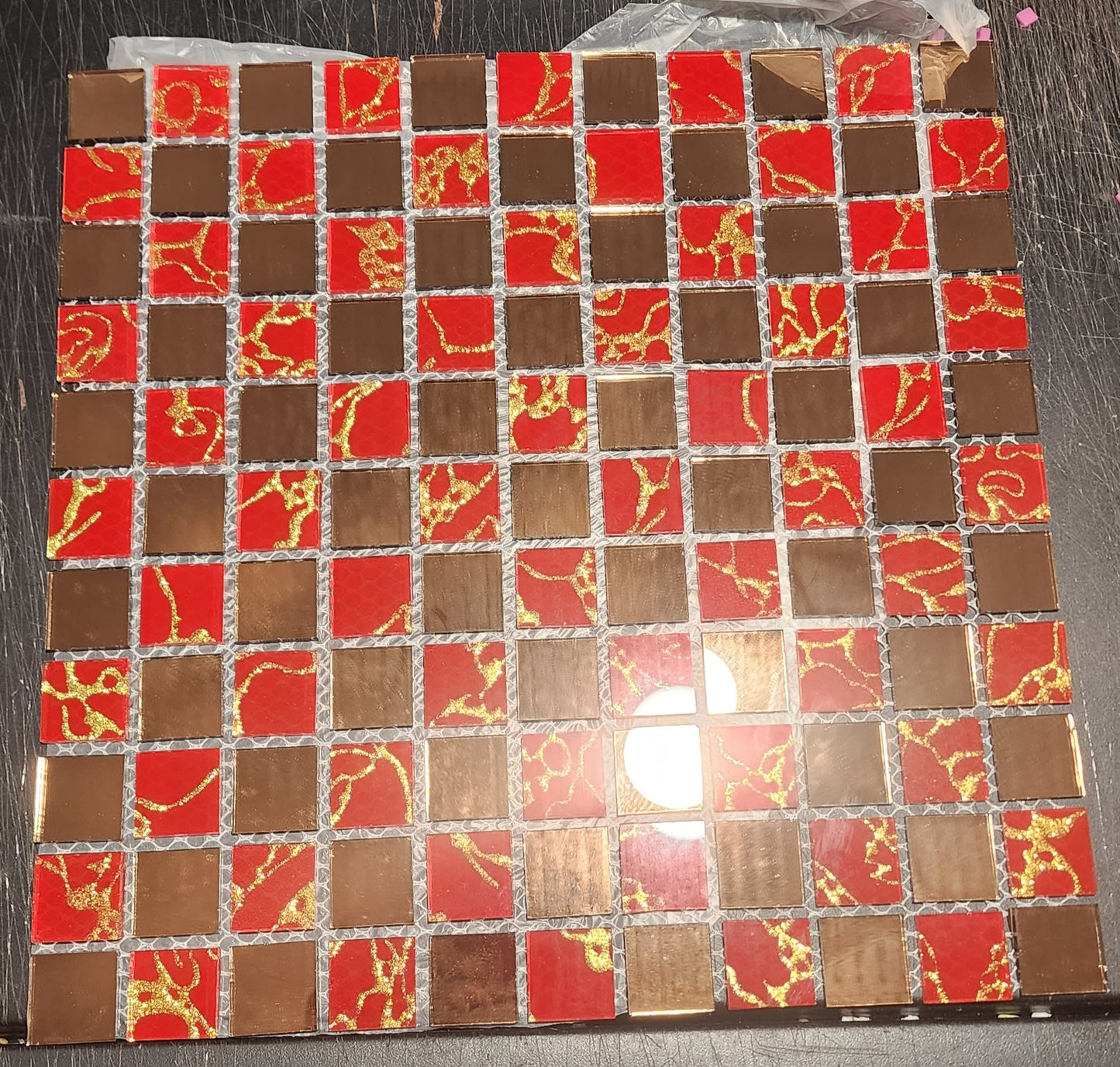 RARE RARE RARE Mirror, Red, Gold Full Sheets