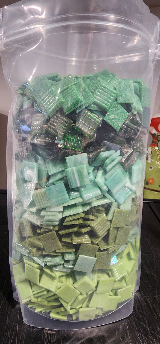 HIgh Quality Australian Made TREND Loose BULK 2CM X 2CM Loose 4.5KG Bag GREEN MIX