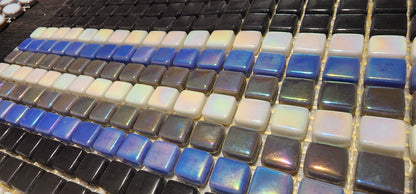 Beautiful sheets of gorgeous glass CLEARANCE 10mm x 10mm $5 sale