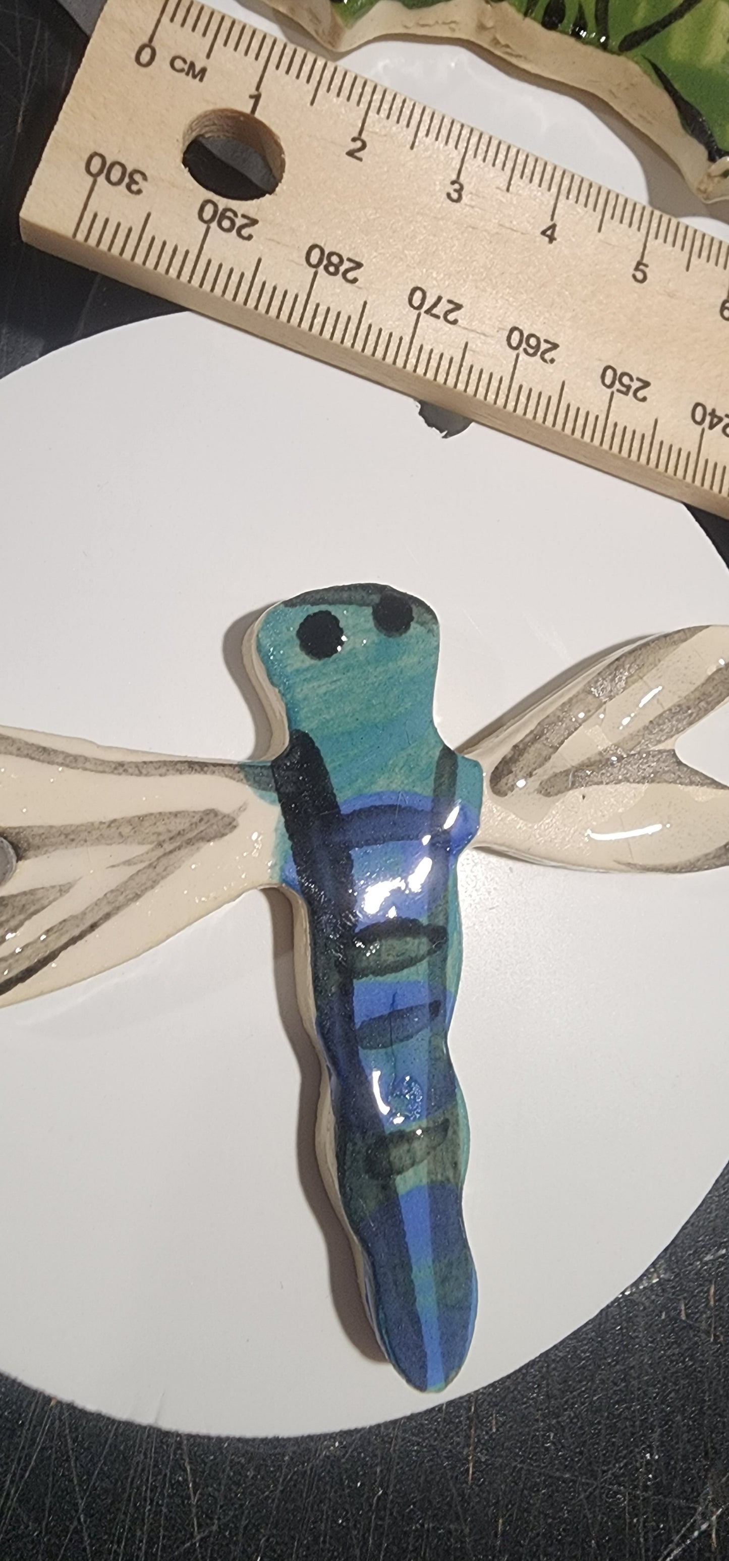 Myles Mosaic Mates - 4 x Celuka Rounds to hang or Garden Pops - 4 Hand Made Ceramics