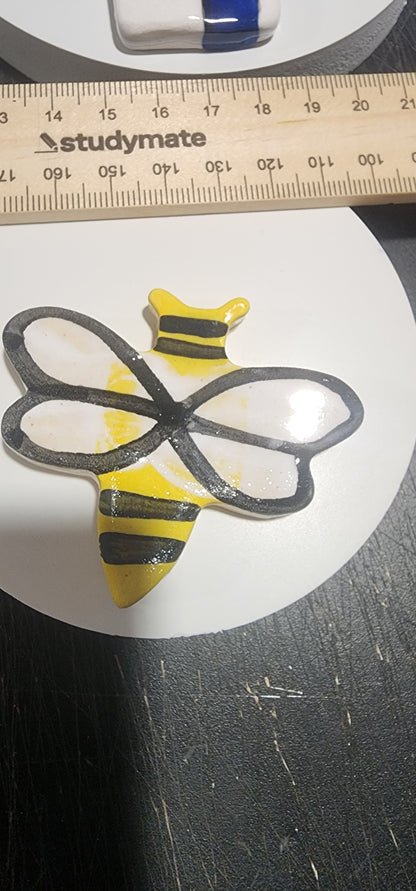 Myles Mosaic Mates - 4 x Celuka Rounds to hang or Garden Pops - 4 Hand Made Ceramics