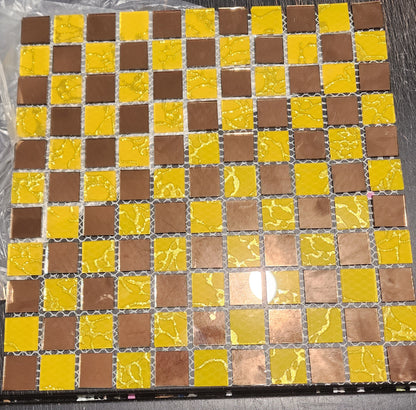 RARE RARE RARE clearance STUNNING Mirror, Yellow and Gold Full Sheets