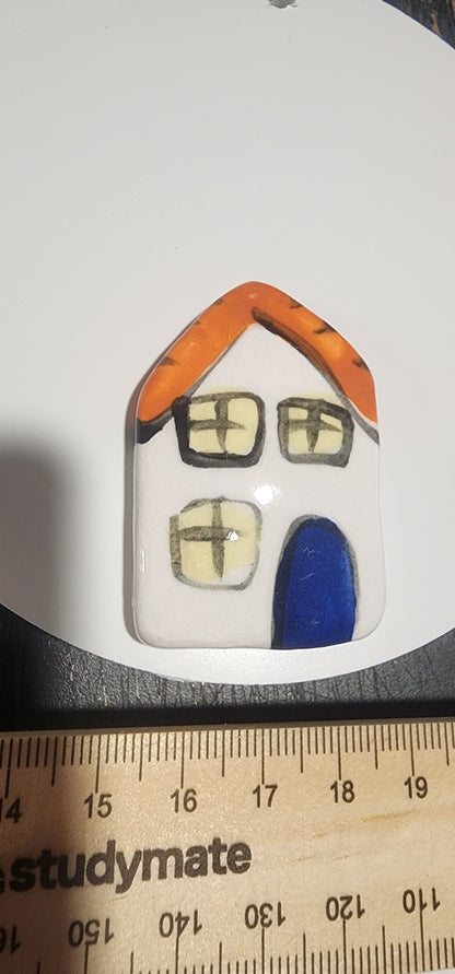 Myles Mosaic Mates - 4 x Celuka Rounds to hang or Garden Pops - 4 Hand Made Ceramics