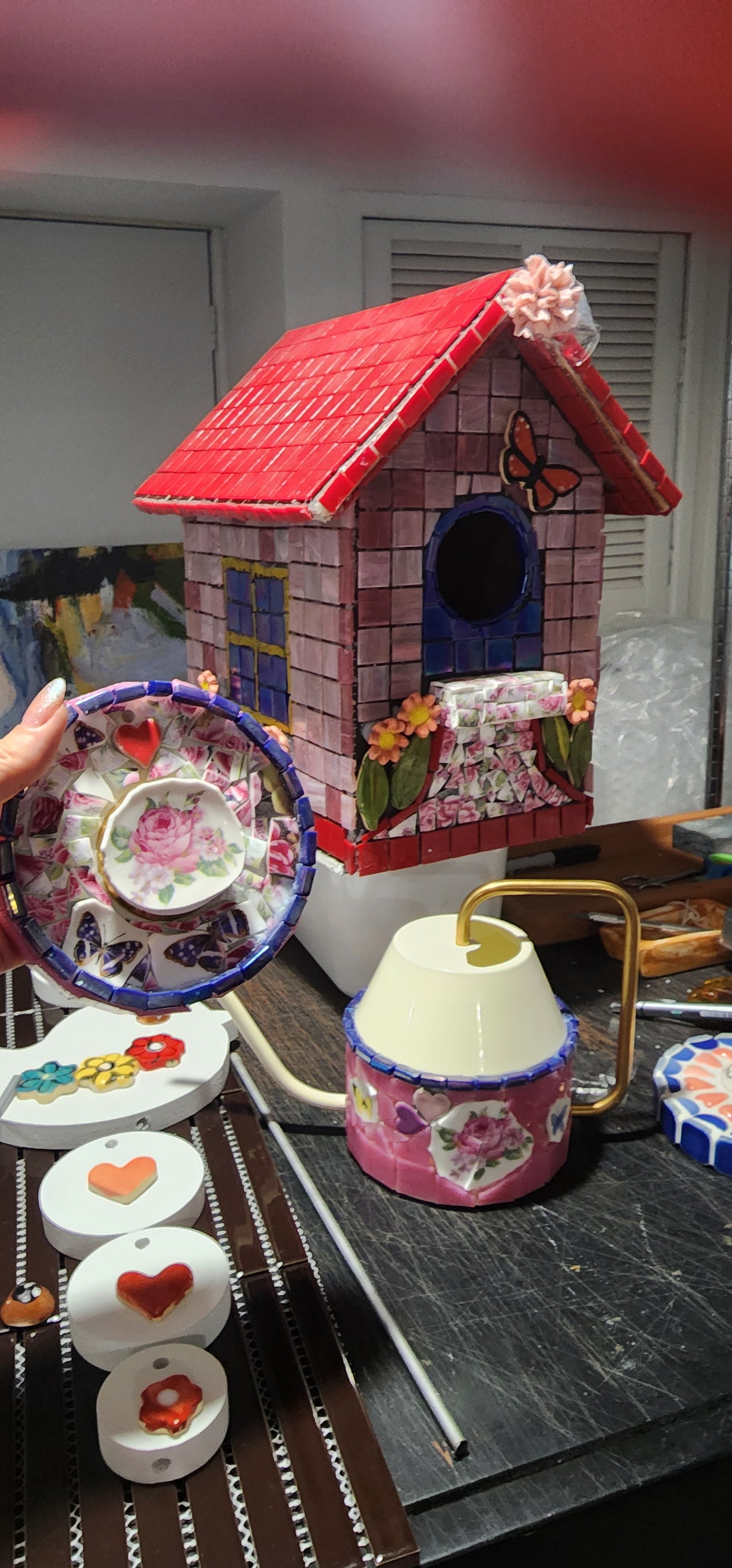 VALENTINE'S DAY MYLES MOSAIC MATES $40.00 TOTAL INCLUDES POSTAGE! Ripper Rita BARGAIN MATE!!!!